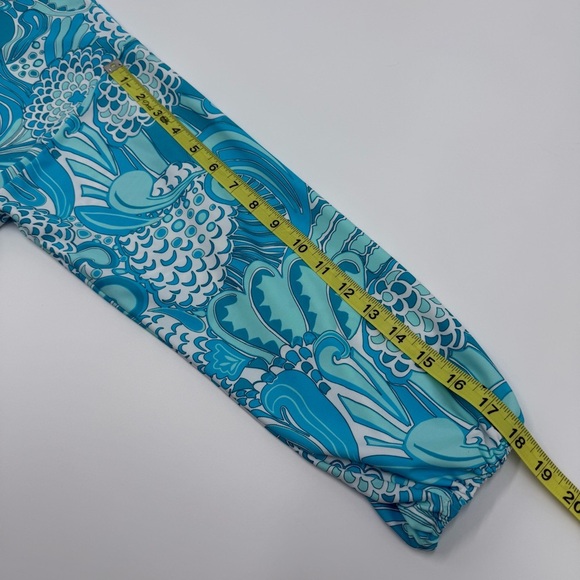 JUDE CONNALLY Women’s Florence Mini Dress Enchanted Sea Aqua Jude Cloth Large - Picture 5 of 12